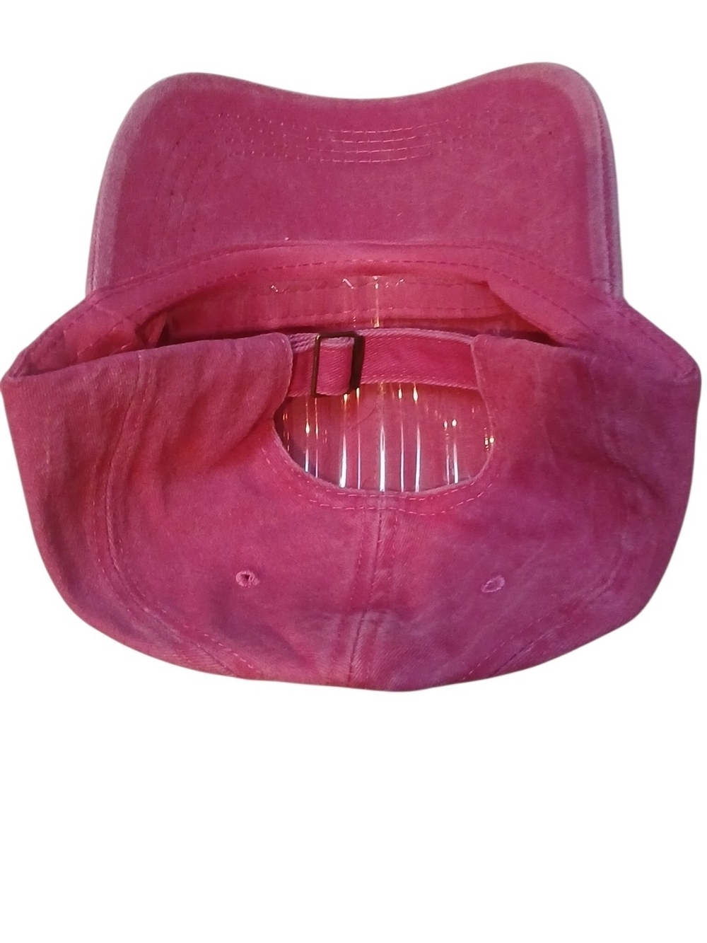Access - NWOT, Denim, Embroidered Christian Caps, Adjustable Strap Metal Buckle - Picture 5 of 6